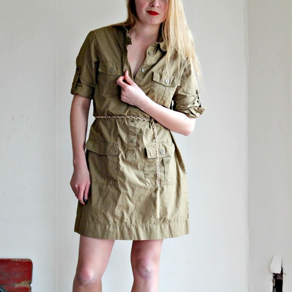 J. Crew Factory Dresses & Skirts - *SALE* J. Crew Factory | Green Utility Dress